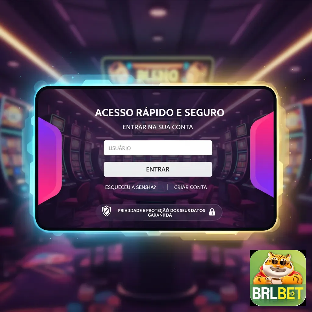 Imagem de um jogador entrando no cassino online